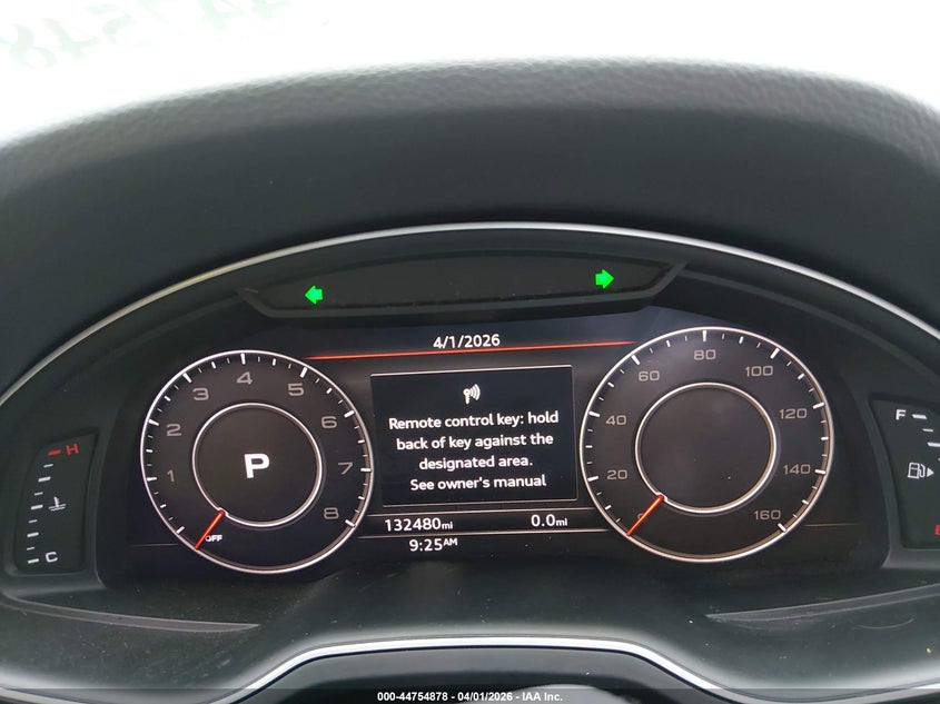 2019 AUDI Q7 SPORT UTILITY VEHICLE 3.0L V-6 DI, DOHC, VVT, SUPERCHARGER, 329HP
