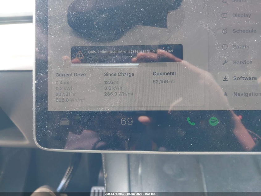 2023 TESLA MODEL Y ELECTRIC(VIN: 7SAYGDEFXPF811225