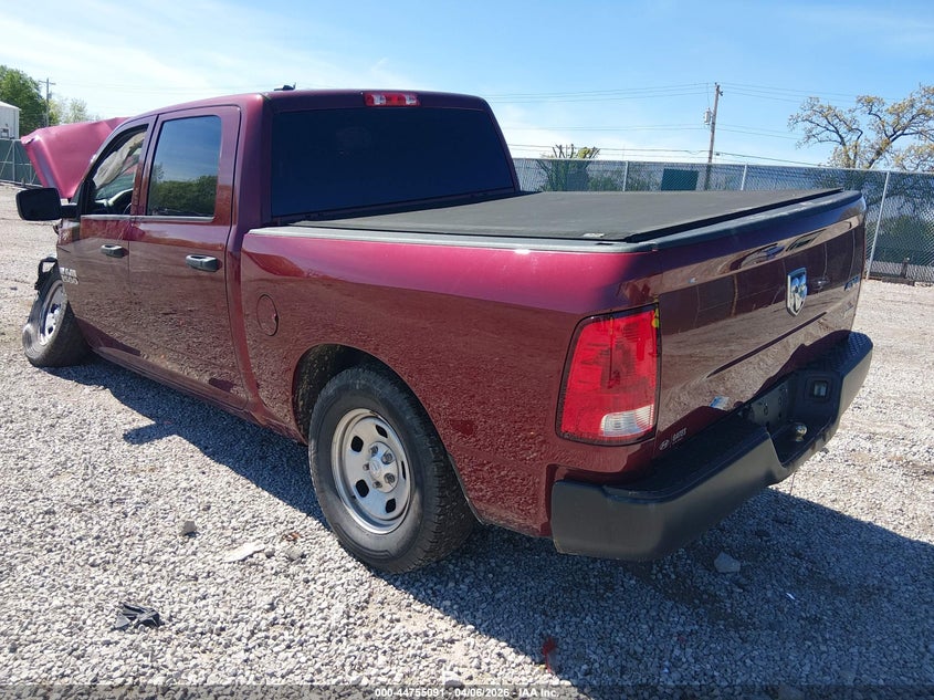Vin: 1c6rr7kgxjs348238, lot: 45252285, ram 1500 tradesman  4x4 5'7 box 20183