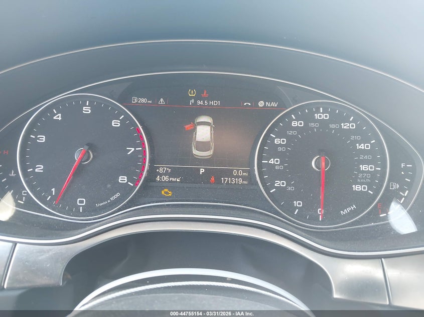 2013 Audi A7 3.0T Premium VIN: WAU2GAFC7DN044935 Lot: 44755154