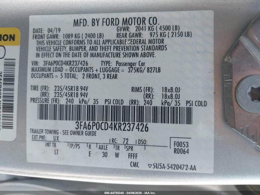 AtlanticExpress - Ford Fusion