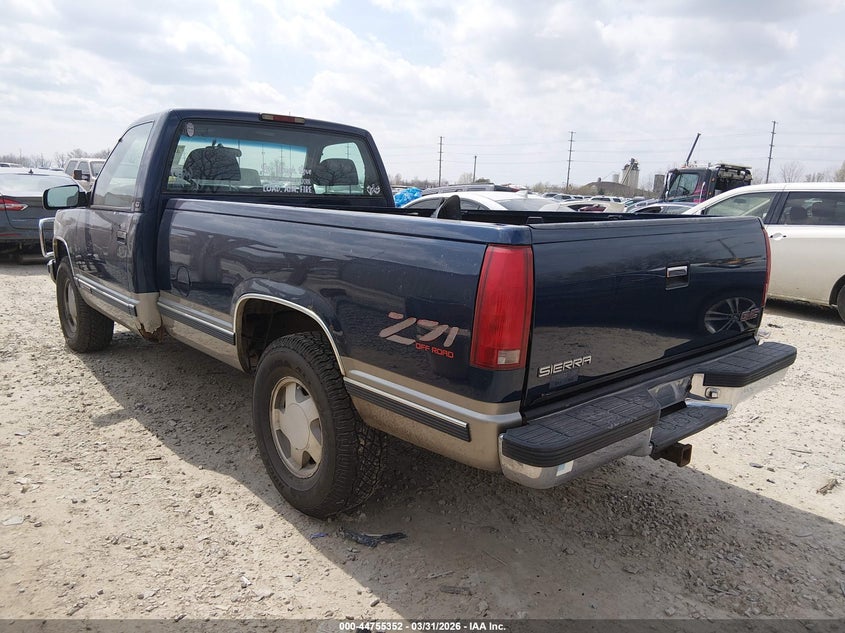 1998 GMC Sierra 1500 Sl Wideside