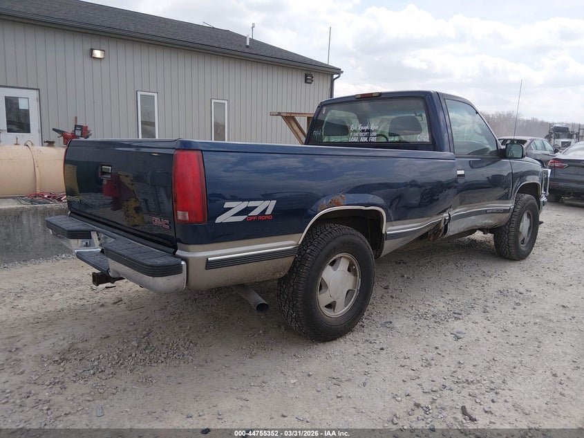 1998 GMC Sierra 1500 Sl Wideside