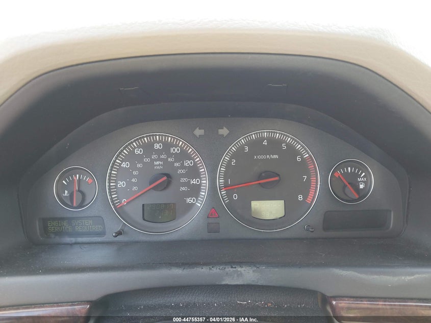 2004 Volvo S80 2.5T VIN: YV1TS59H441381391 Lot: 44755357