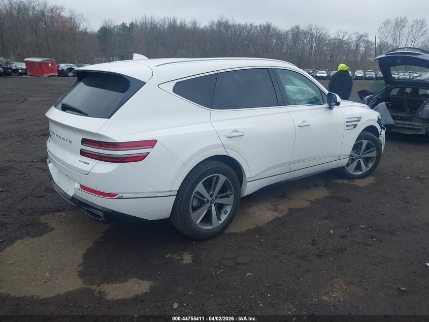 Vin: kmuhcesc4ru164224, lot: 45252606, genesis gv80 3.5t awd 20244
