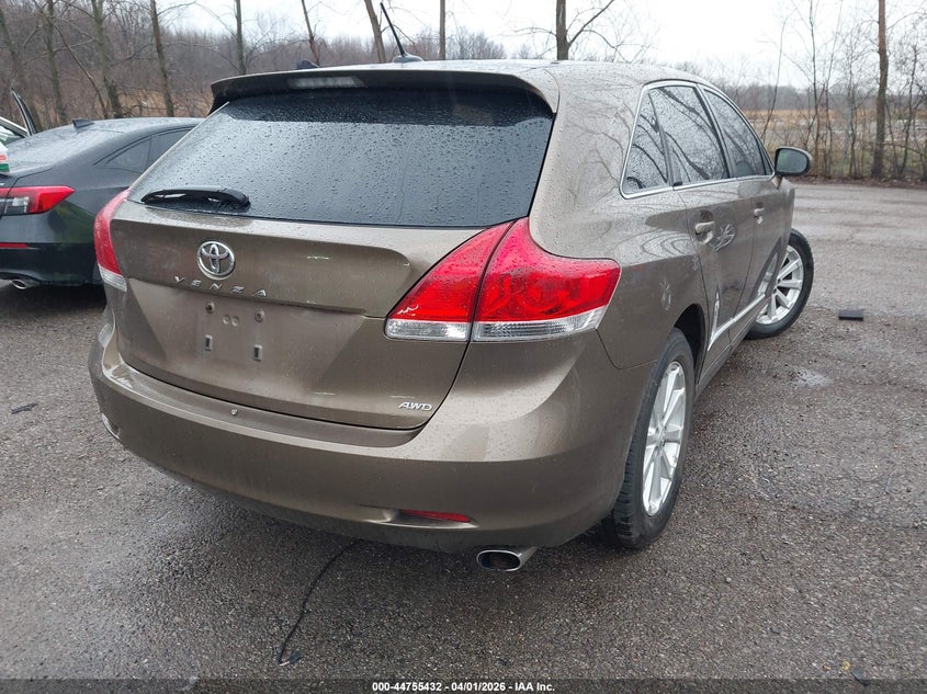 Vin: 4t3ba3bb3au019015, lot: 45252627, toyota venza 20104