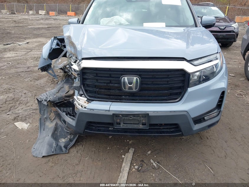 2022 Honda Ridgeline Rtl-E VIN: 5FPYK3F7XNB019254 Lot: 44755433