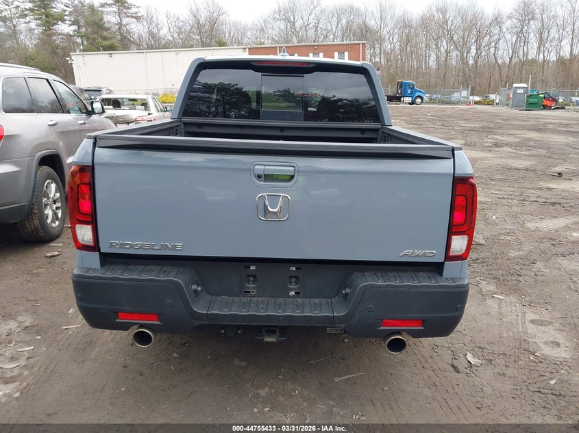 2022 Honda Ridgeline Rtl-E VIN: 5FPYK3F7XNB019254 Lot: 44755433