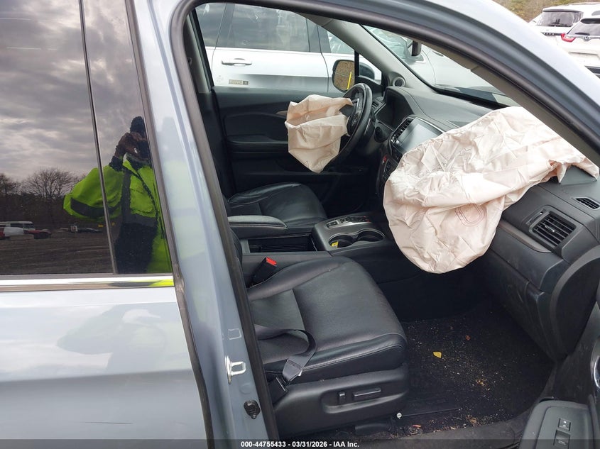 2022 Honda Ridgeline Rtl-E VIN: 5FPYK3F7XNB019254 Lot: 44755433