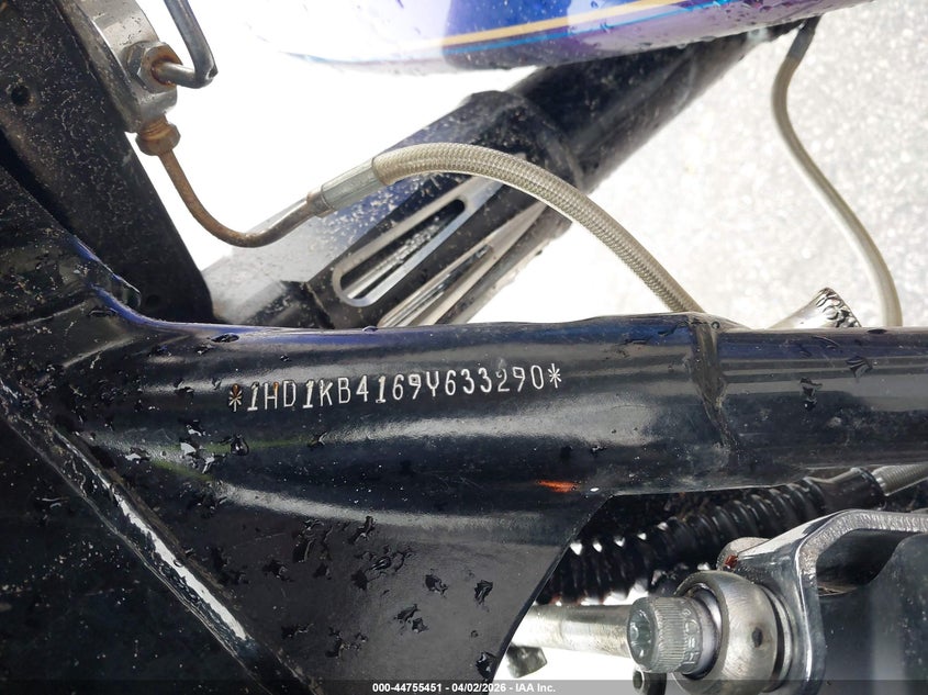 2009 Harley-Davidson Flhx VIN: 1HD1KB4169Y633290 Lot: 44755451