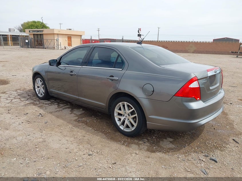 2012 Ford Fusion 2.5 Sel grey Lot 111044755535 Vin 3FAHP0JA7CR367350