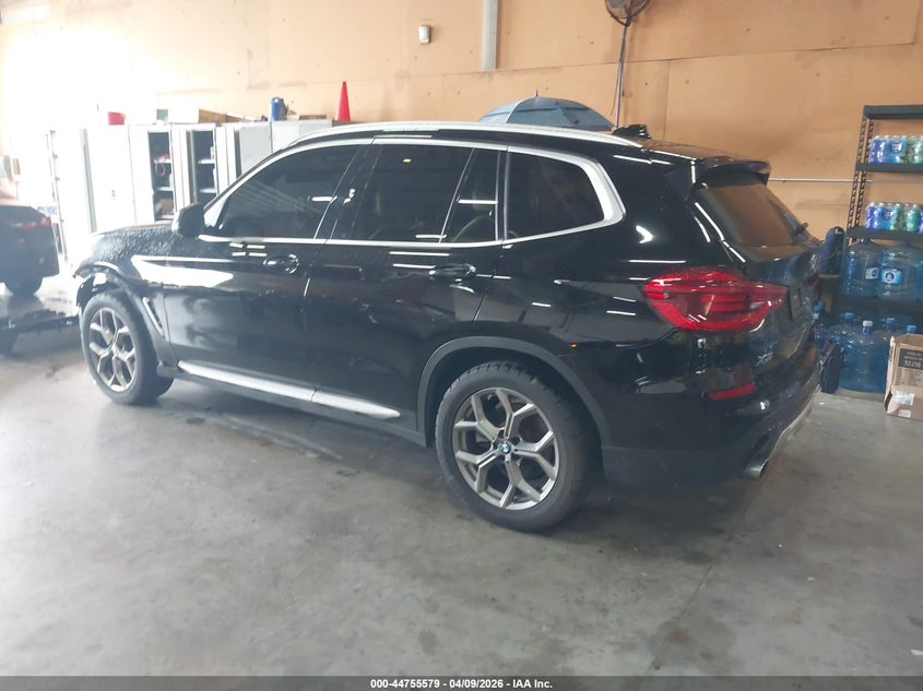 2021 BMW X3 2.0L I-4 DI, DOHC, V(VIN: 5UXTY3C08M9D79917