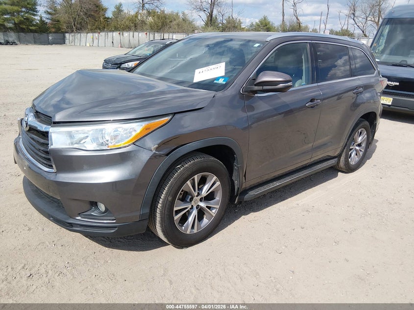 2014 Toyota Highlander Xle V6