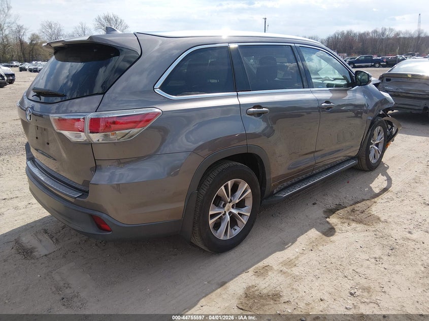 2014 Toyota Highlander Xle V6