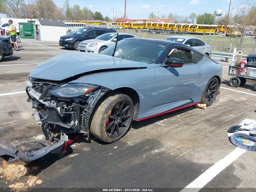 Vin: jn1bz4ch8rm367499, lot: 45252836, nissan z nismo auto 20242
