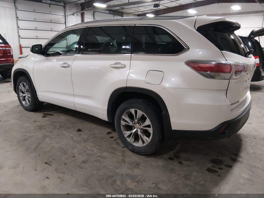 2015 Toyota Highlander Xle V6