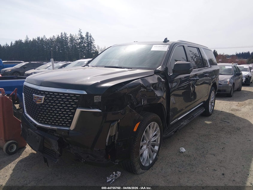 2021 Cadillac Escalade Esv 4Wd Luxury VIN: 1GYS4JKT6MR380855 Lot: 44755760