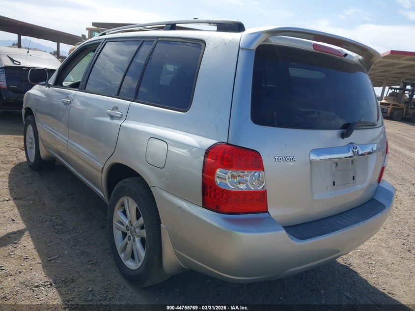 2007 Toyota Highlander Hybrid 3Rd Row