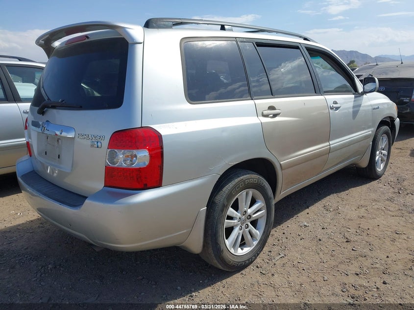 2007 Toyota Highlander Hybrid 3Rd Row