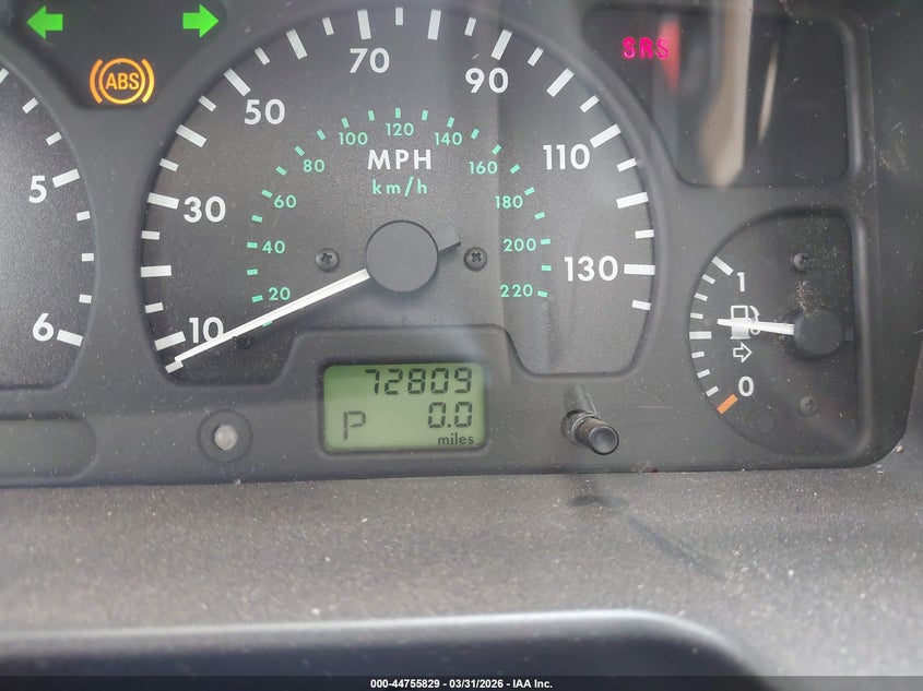 2000 Land Rover Discovery Series Ii Cloth/Series Ii Leather VIN: SALTY1246YA275012 Lot: 44755829