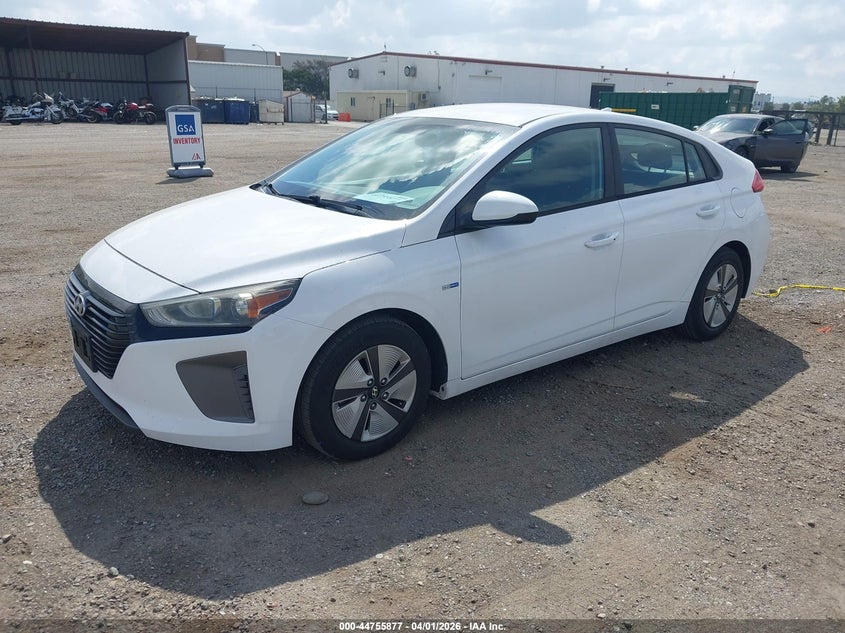 2019 Hyundai Ioniq Hybrid Blue