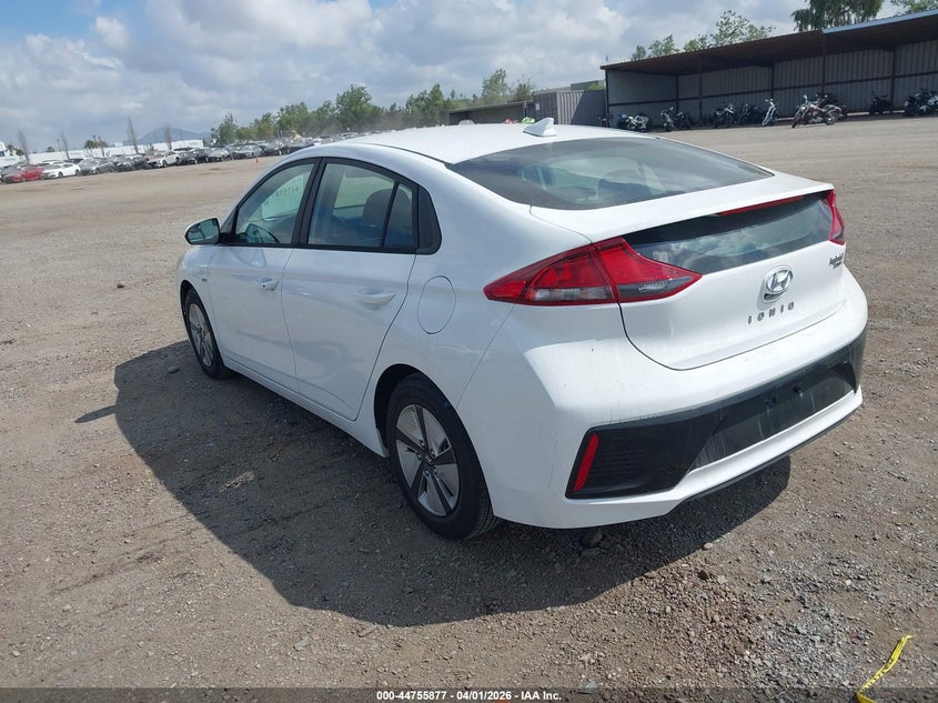 2019 Hyundai Ioniq Hybrid Blue