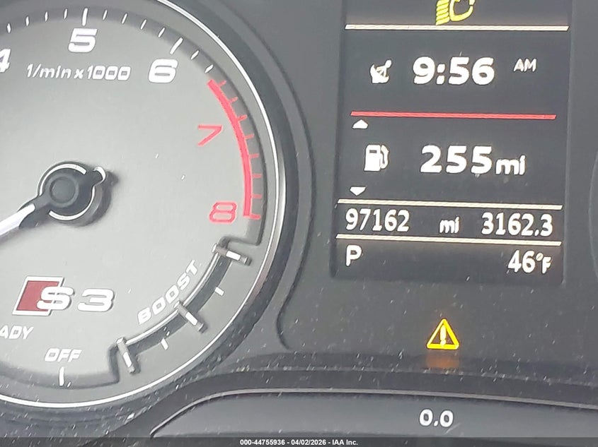 2016 Audi S3 2.0T Premium Plus VIN: WAUB1GFF9G1043201 Lot: 44755936