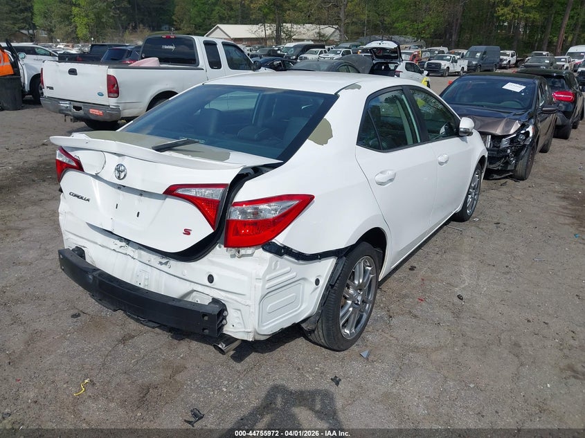 2016 Toyota Corolla S Plus