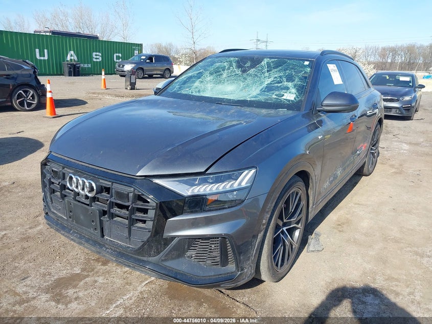 2020 Audi Q8 Prestige 55 Tfsi Quattro Tiptronic VIN: WA1FVAF10LD019060 Lot: 44756010