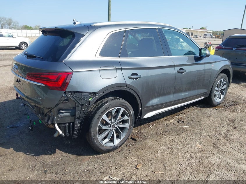 Vin: wa1eaafy7r2046474, lot: 45253263, audi q5 premium plus 45 tfsi s line quattro 20244