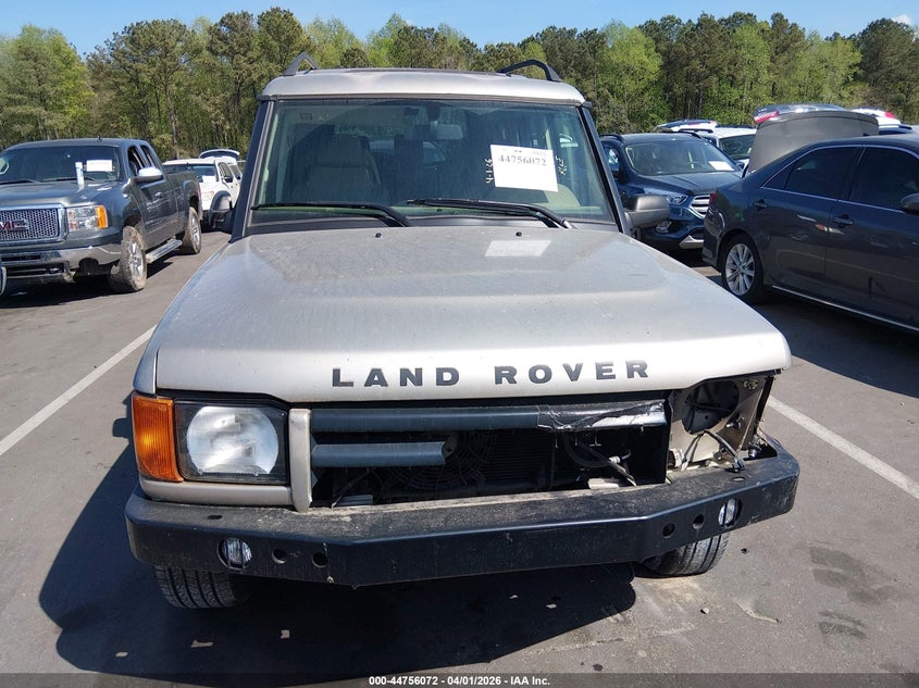 2000 Land Rover Discovery Series Ii Cloth/Series Ii Leather VIN: SALTY1240YA267682 Lot: 44756072