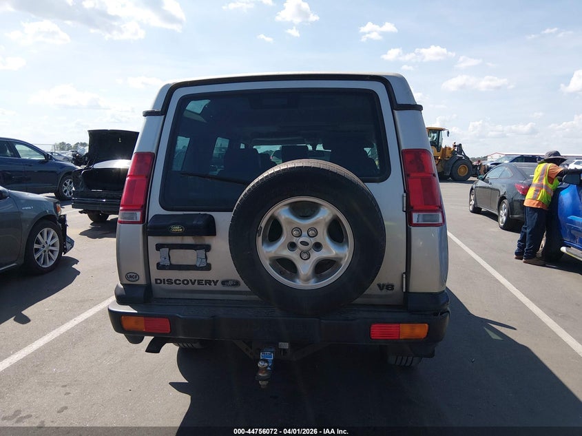2000 Land Rover Discovery Series Ii Cloth/Series Ii Leather VIN: SALTY1240YA267682 Lot: 44756072