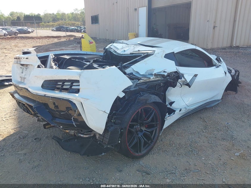 Vin: 1g1yf2d31p5601747, lot: 45253312, chevrolet corvette z06 rwd  3lz 20234