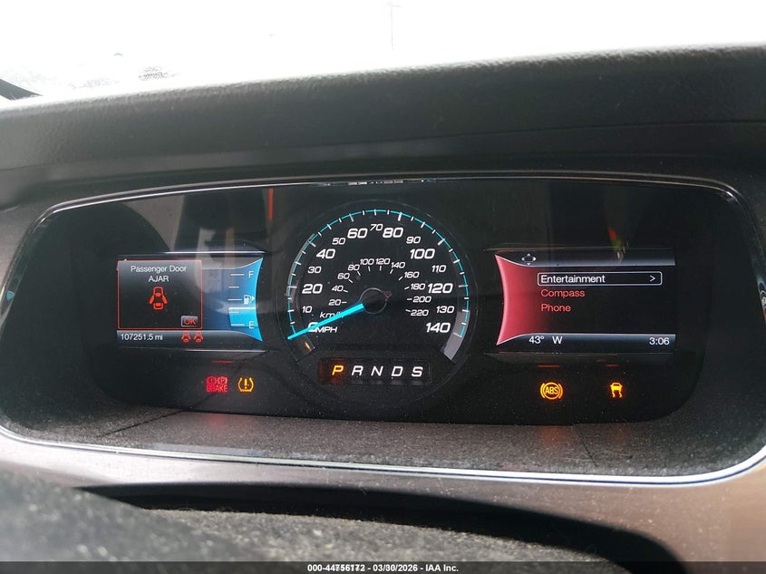 2016 FORD TAURUS auction photo 7