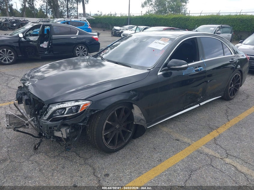 2015 Mercedes-Benz S 550 4matic WDDUG8FB3FA123756 photo 1