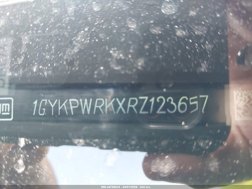 2024 Cadillac Lyriq Sport W/1Sk VIN: 1GYKPWRKXRZ123657 Lot: 44756224