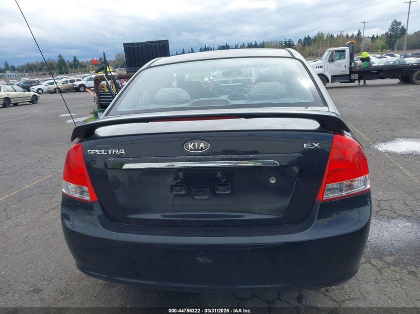 2008 Kia Spectra Ex VIN: KNAFE121985498606 Lot: 44756322