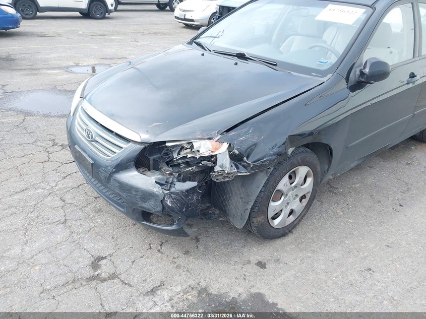 2008 Kia Spectra Ex VIN: KNAFE121985498606 Lot: 44756322