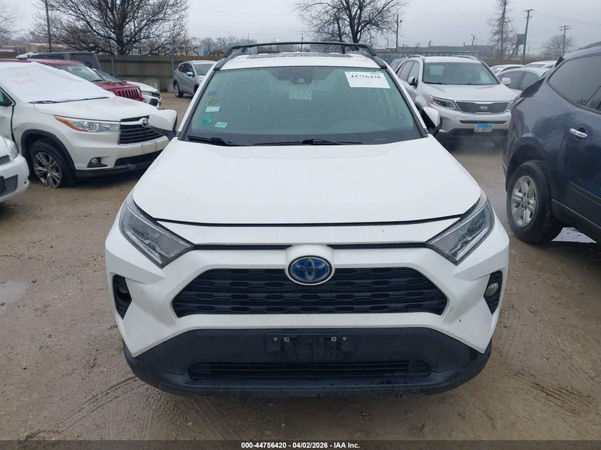 VIN 2T3RWRFV4LW054897 2020 TOYOTA RAV4 HYBRID XLE