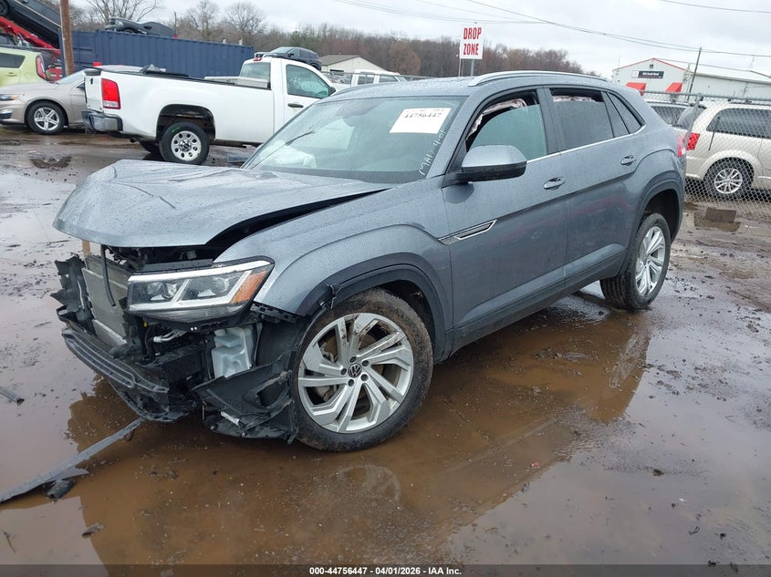 2020 Volkswagen Atlas Cross Sport 3.6l V6 Se W/Technology/3.6l V6 Se W/Technology R-Line 1V26E2CA9LC217060 photo 1