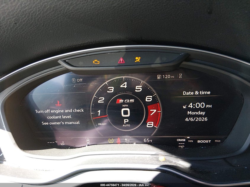 2020 Audi Sq5 Premium Plus Tfsi Quattro Tiptronic VIN: WA1B4AFY0L2041652 Lot: 44756471