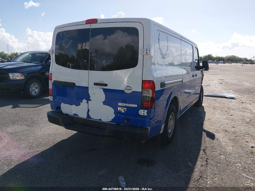 2015 Nissan Nv Cargo Nv2500 Hd S V6