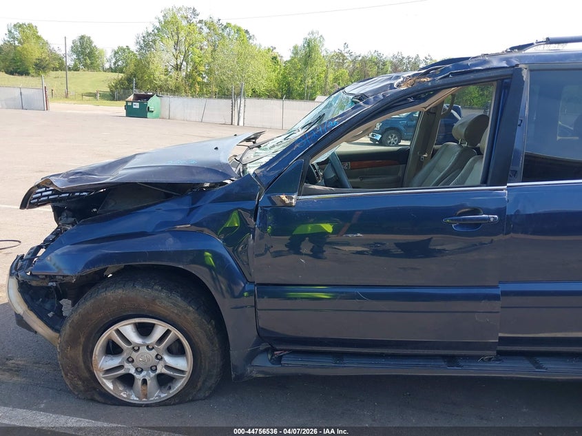 2003 Lexus Gx 470 VIN: JTJBT20X030023613 Lot: 44756536