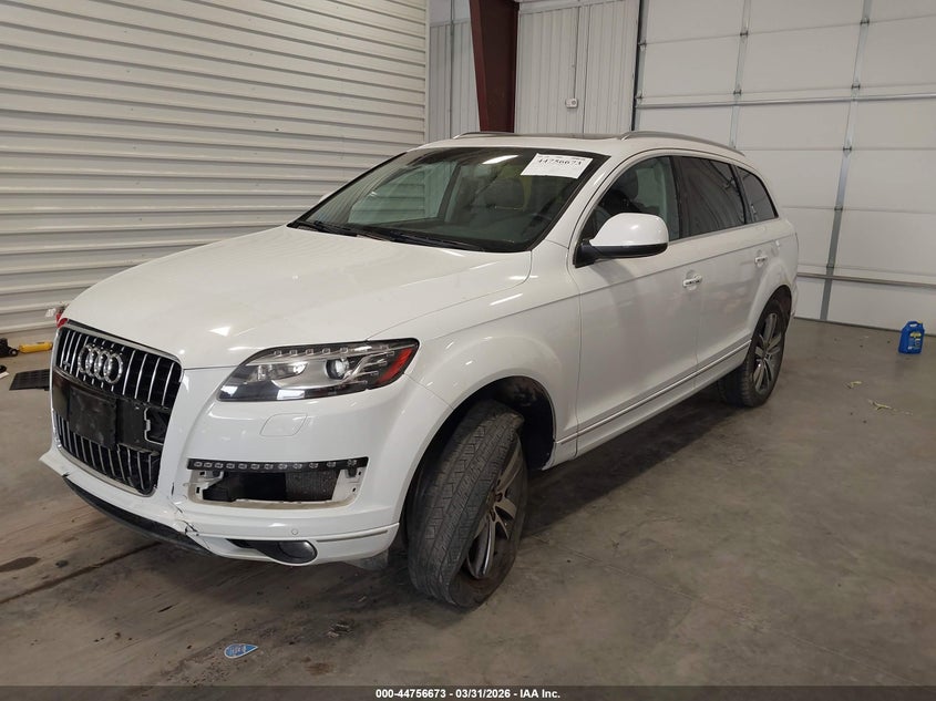 Vin: wa1lgafe2ed013506, lot: 45253868, audi q7 3.0t premium 20142
