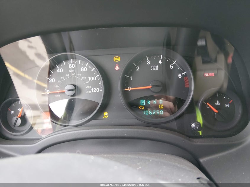 2012 Jeep Compass Latitude VIN: 1C4NJDEB5CD525346 Lot: 44756702