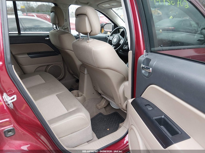 2012 Jeep Compass Latitude VIN: 1C4NJDEB5CD525346 Lot: 44756702