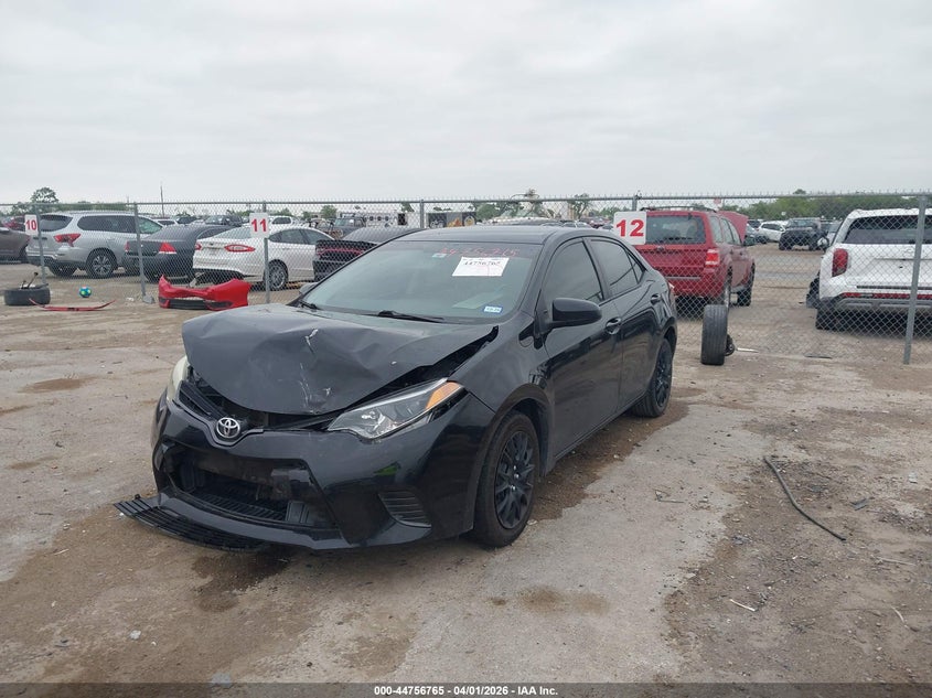 2016 Toyota Corolla Le 5YFBURHE8GP543601 photo 1