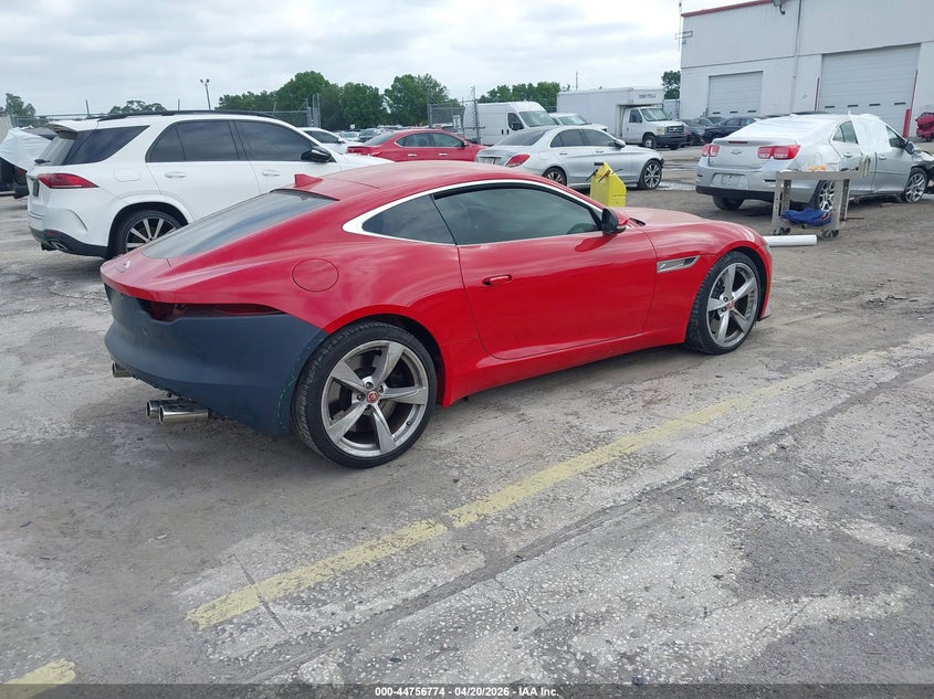 Vin: sajdd1ee5pck81125, lot: 45253969, jaguar f-type p450 rwd automatic 20234