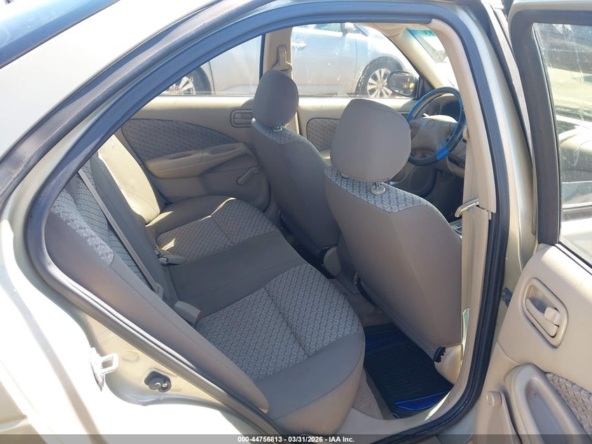 2001 Nissan Sentra Xe VIN: 3N1CB51D21L494715 Lot: 44756813