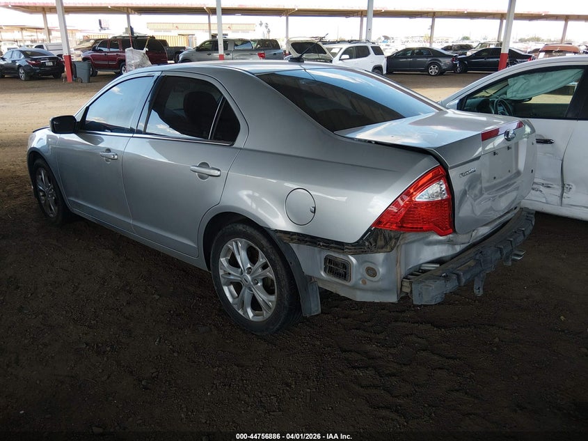Vin: 3fahp0ha8cr200436, lot: 45254081, ford fusion se 20123